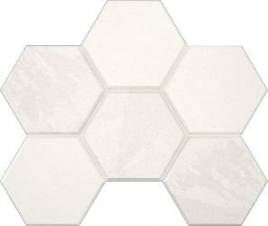 Мозаика Мозаика LN00/TE00 Luna Hexagon неполированная 25x28.5