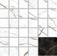 Мозаика Сандра Черно-Оливковый MR 30x30