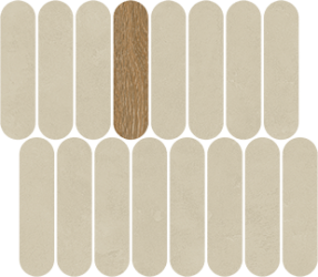 Мозаика 40KZ Mosaico Rockaway Natural 27x31