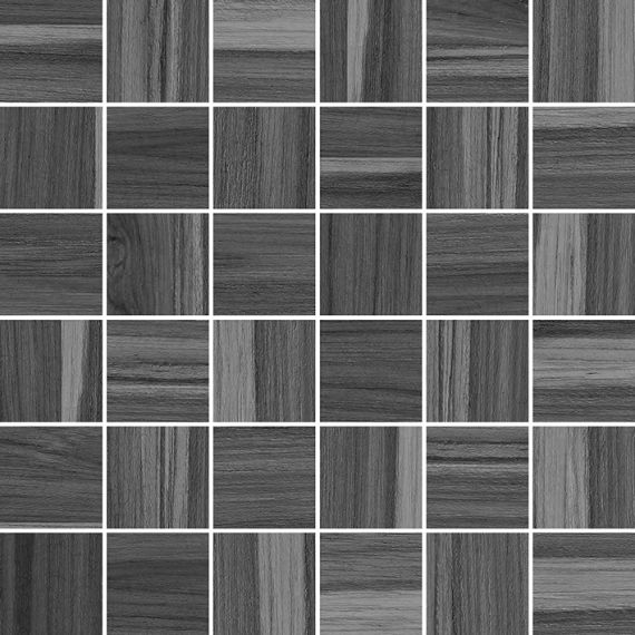 Мозаика Blackwood чёрный 30х30