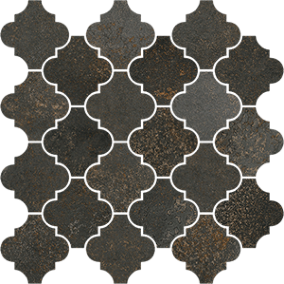 Мозаика Mosaico Nukak NT Basalto 30x30