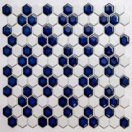 Мозаика PS2326-44 Porcelain 2.3x2.6 30x26