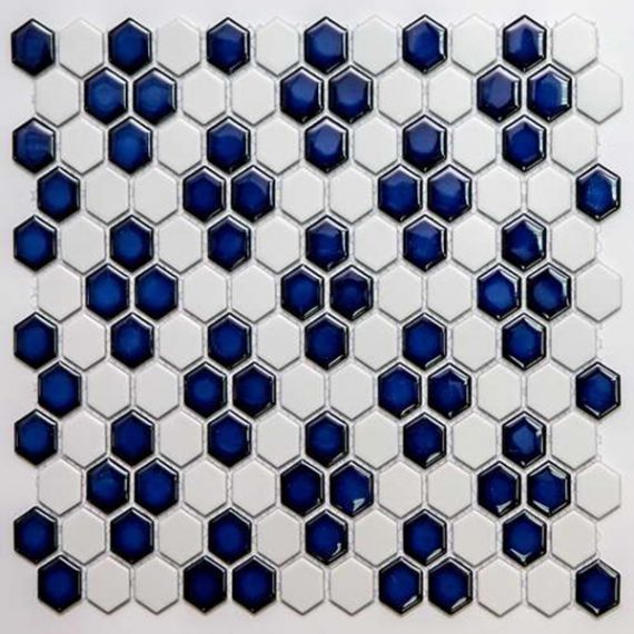 Мозаика PS2326-44 Porcelain 2.3x2.6 30x26