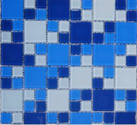 Мозаика S-460 стекло (23*23*4, 48*48*4) 300*300