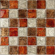 Мозаика S-805 стекло (48х48х8) 305*305