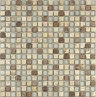 Мозаика S-821 стекло керамика (15x15x8) 305*305