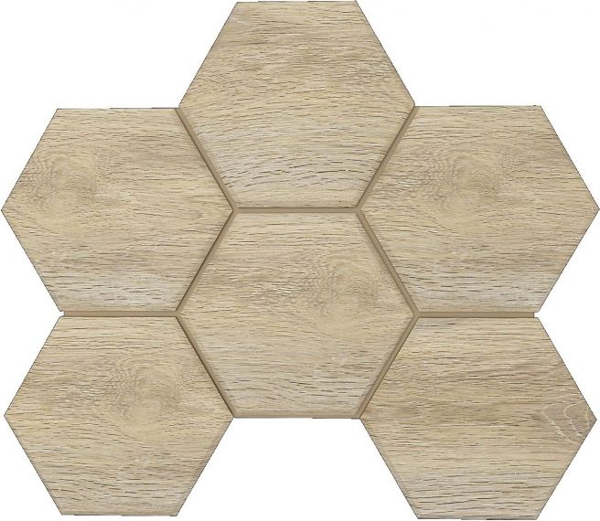 Мозаика SI01 Selection Hexagon неполированная 25x28.5x1.0