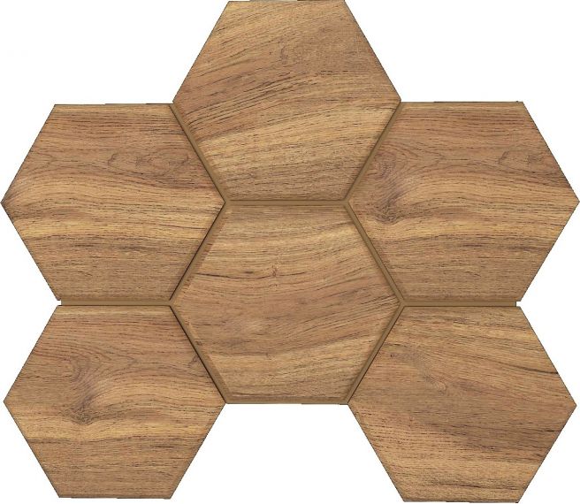 Мозаика SI02 Selection Hexagon неполированная 25x28.5x1.0