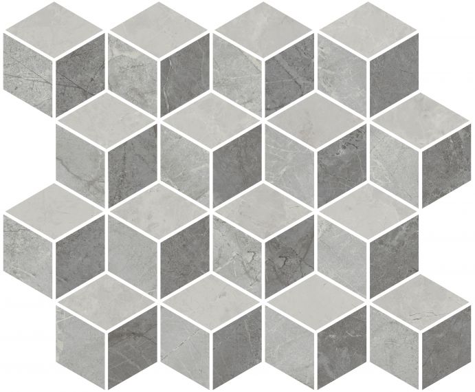 Мозаика T017/48009 Декор Риальто 2 мозаичный глянцевый 45x37,5x1