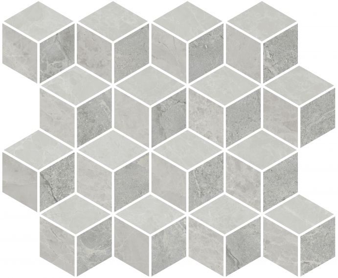 Мозаика T017/48010 Декор Риальто 3 мозаичный глянцевый 45x37,5x1