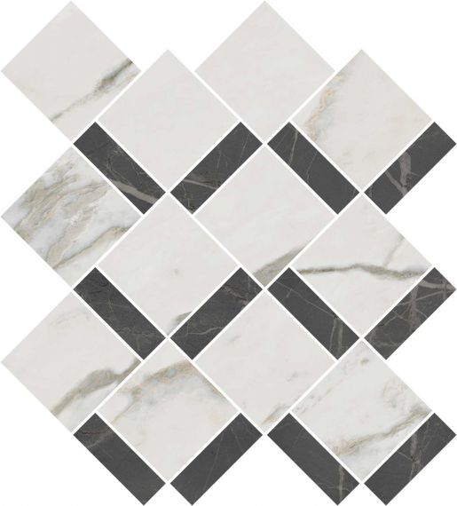 Мозаика T020/SG642820 Буонарроти мозаичный 39x35x0,9