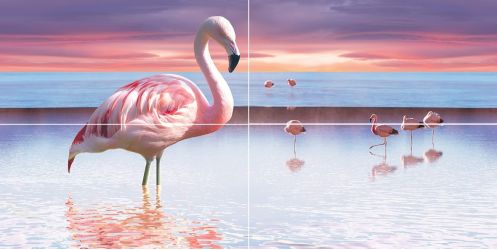 Панно Flamingo 50x100
