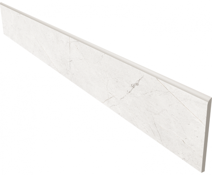 Плинтус NL00 Nolana White Неполированный 7x60