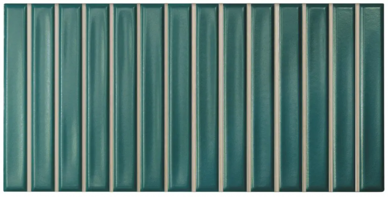 Плитка 128695 Sweet Bars Teal Matt 12,5x25