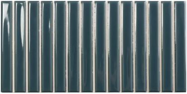 Плитка 128703 Sweet Bars Peacock Blue 12,5x25