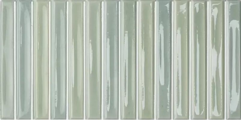 Плитка 133158 Colour Notes Bars Kiwi 12,5x25