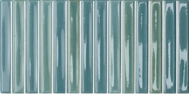 Плитка 133160 Colour Notes Bars Azur 12,5x25