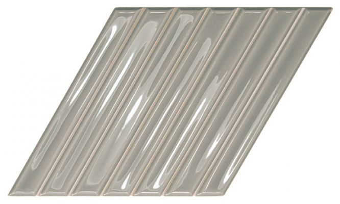 Плитка 135022 Spike Bars B Mineral Grey Gloss 15x25,9