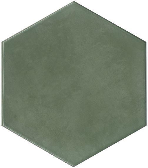 Плитка 24034 Флорентина зеленый глянцевый 20x23,1