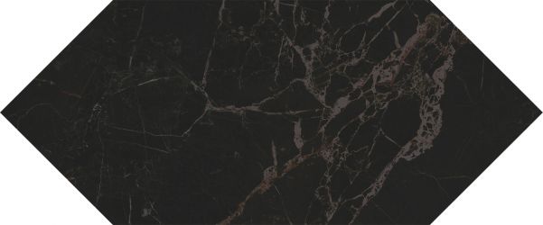 Плитка 35007 Келуш черный глянцевый 14х34