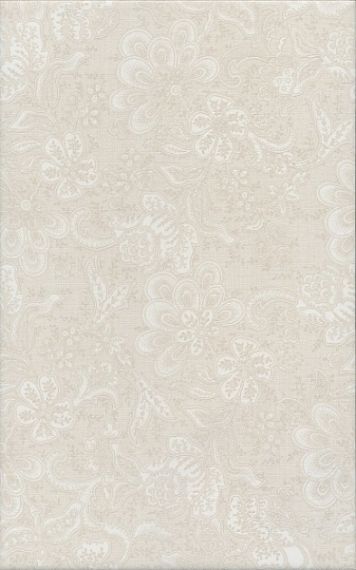 Плитка 6381 Ауленсия беж орнамент 25x40