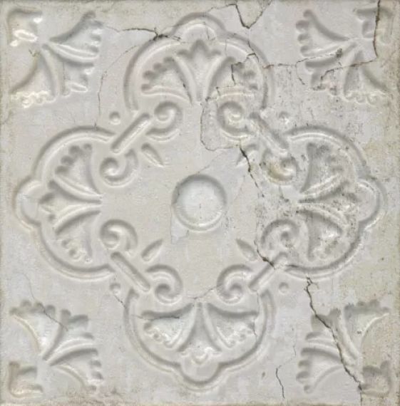 Плитка Aged White Ornato Mix 20х20