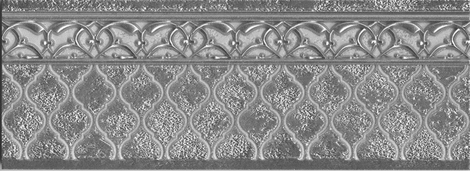 Плитка Alhambra Silver Zocalo 11x29.75