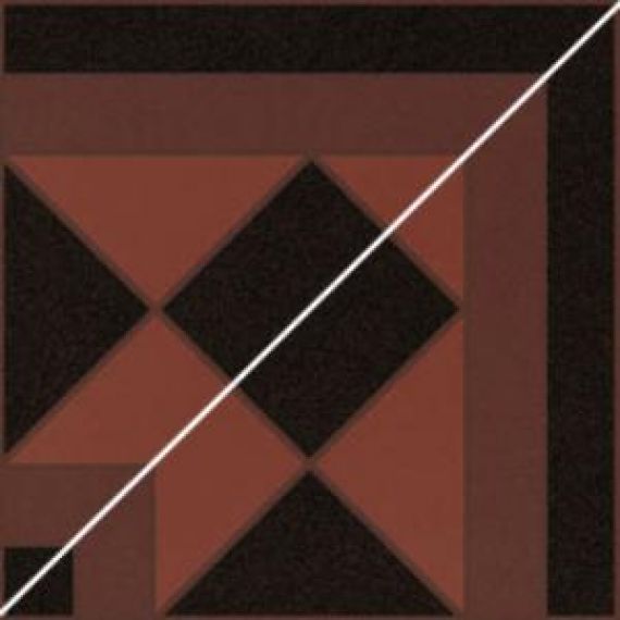 Плитка Cantonera Basidon Terra 49 15.8x15.8