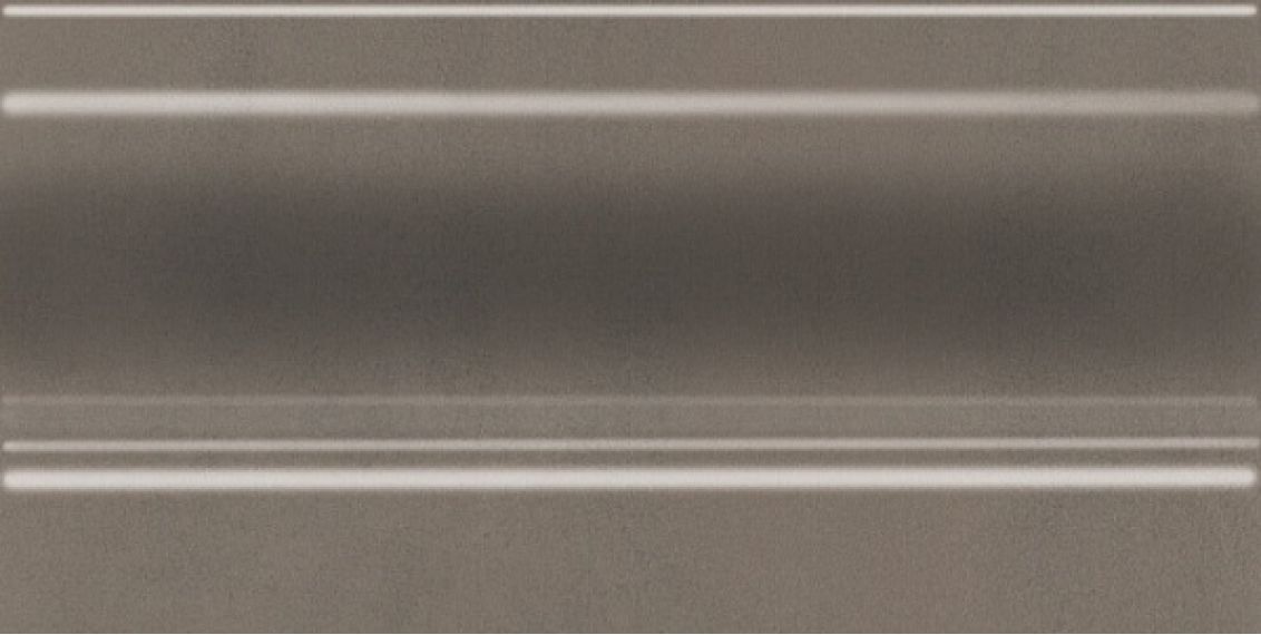 Плитка FMC015 Плинтус Параллель коричневый 20x10
