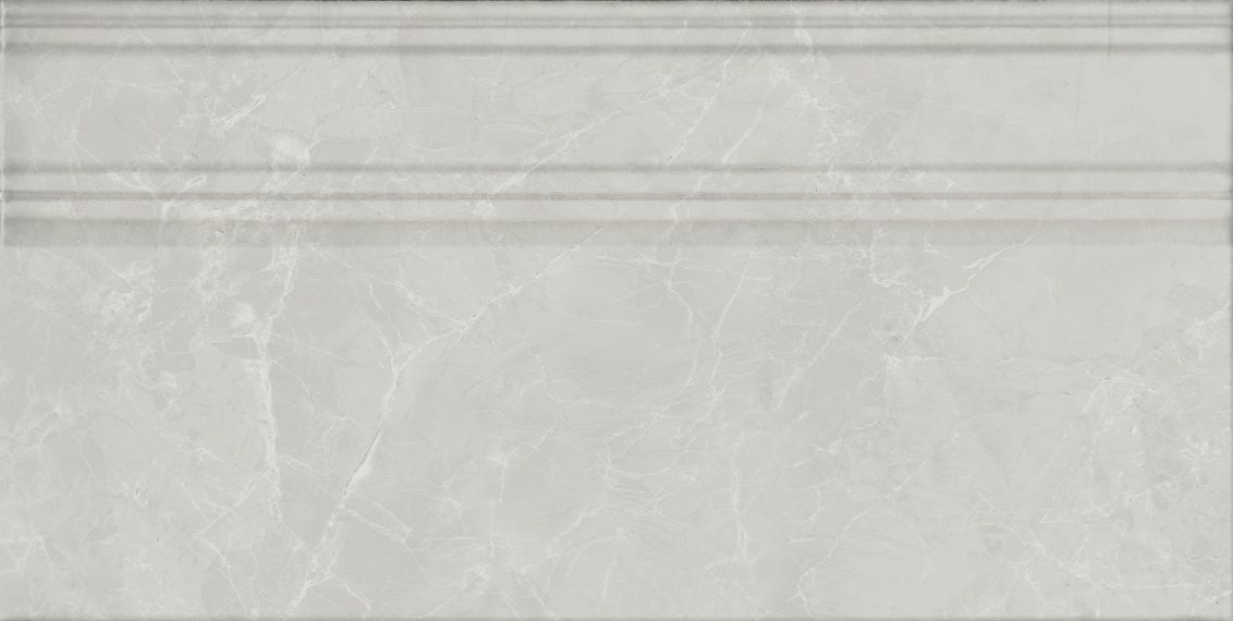 Плитка FME028R Плинтус Монте Тиберио серый глянцевый обрезной 20x40x1,6