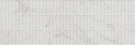 Плитка KM3090B0160R Тубкаль белый глянцевый структура обрезной 30x89,5x1,05