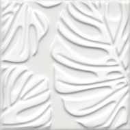 Плитка KMD2SFC001BN Декор Агдаль 2 белый матовый структура 15x15x0,9