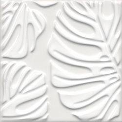Плитка KMD2SFC001BN Декор Агдаль 2 белый матовый структура 15x15x0,9