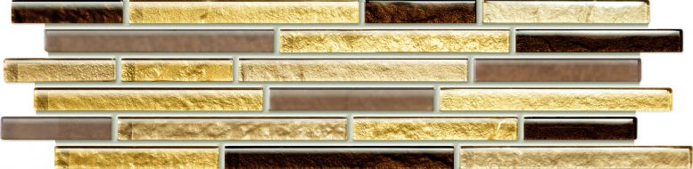 Плитка LS-01-164-0372-0098-1-005 Venatello brown mosaic 37,2x9,8