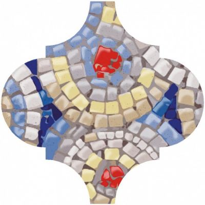 Плитка OP/A171/65000 Арабески Майолика Гауди 6.5x6.5