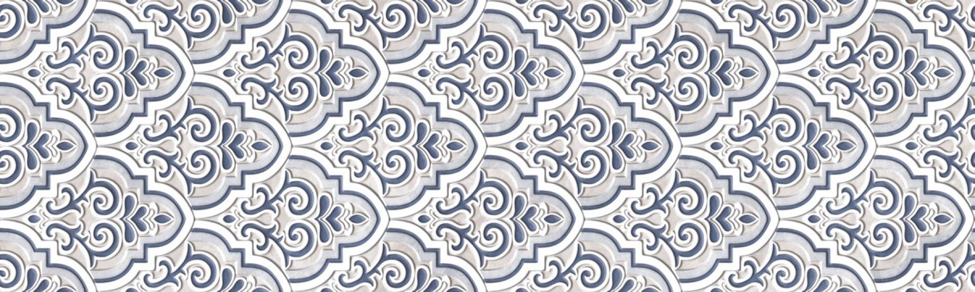 Плитка Ona Blue Bow 29,75x99,55