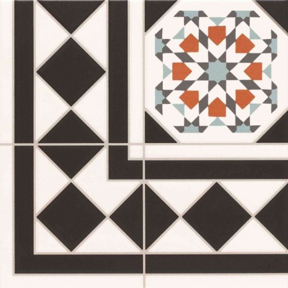 Плитка Oxford Deco Esquina 33x33