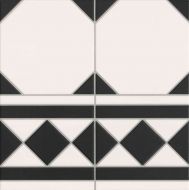 Плитка Oxford Negro Cenefa 33x33