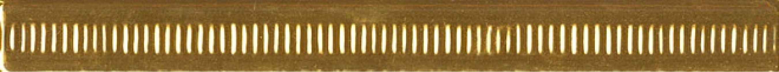 Плитка PLA002 Карандаш золото 20*2