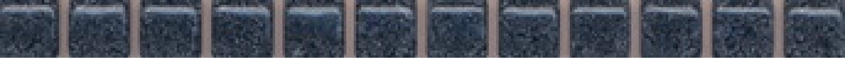 Плитка POF009 Карандаш Бисер чёрный 20*1.4