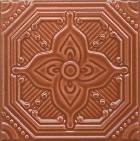 Плитка SSA005 Салинас оранжевый 15x15