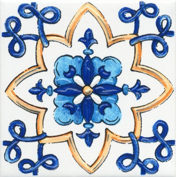 Плитка STG/A486/1146 Капри майолика 9.9х9.9