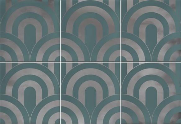 Плитка Takada Turquesa Plata 23x33,5