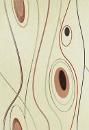 Сакура 3 Панно Геометрия 27.5x40