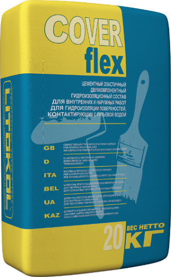 Смеси и затирки COVERFLEX (А+B) 20кг