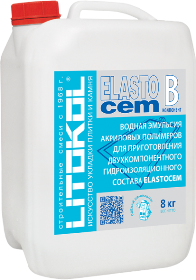 Смеси и затирки ELASTOCEM (А+B) 8кг