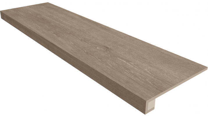 Ступени Комплект Ступень CW02 Classic Wood 33x120 неполированная с бортиком + Подступенок 14.5x120