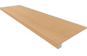 Ступени Комплект Ступень CW04 Classic Wood 33x120 неполированная с бортиком + Подступенок 14.5x120
