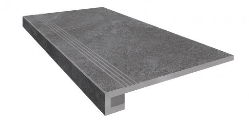 Ступени Комплект Ступень TE03 Terra 33x120 неполированная с бортиком + Подступенок 14.5x120