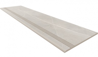 Ступени Ступень NL02 Nolana Light Grey неполированный с насечками 30x120